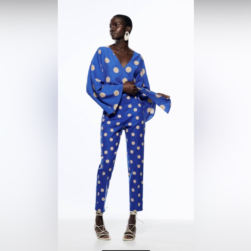 ZARA Polka Dot Pant